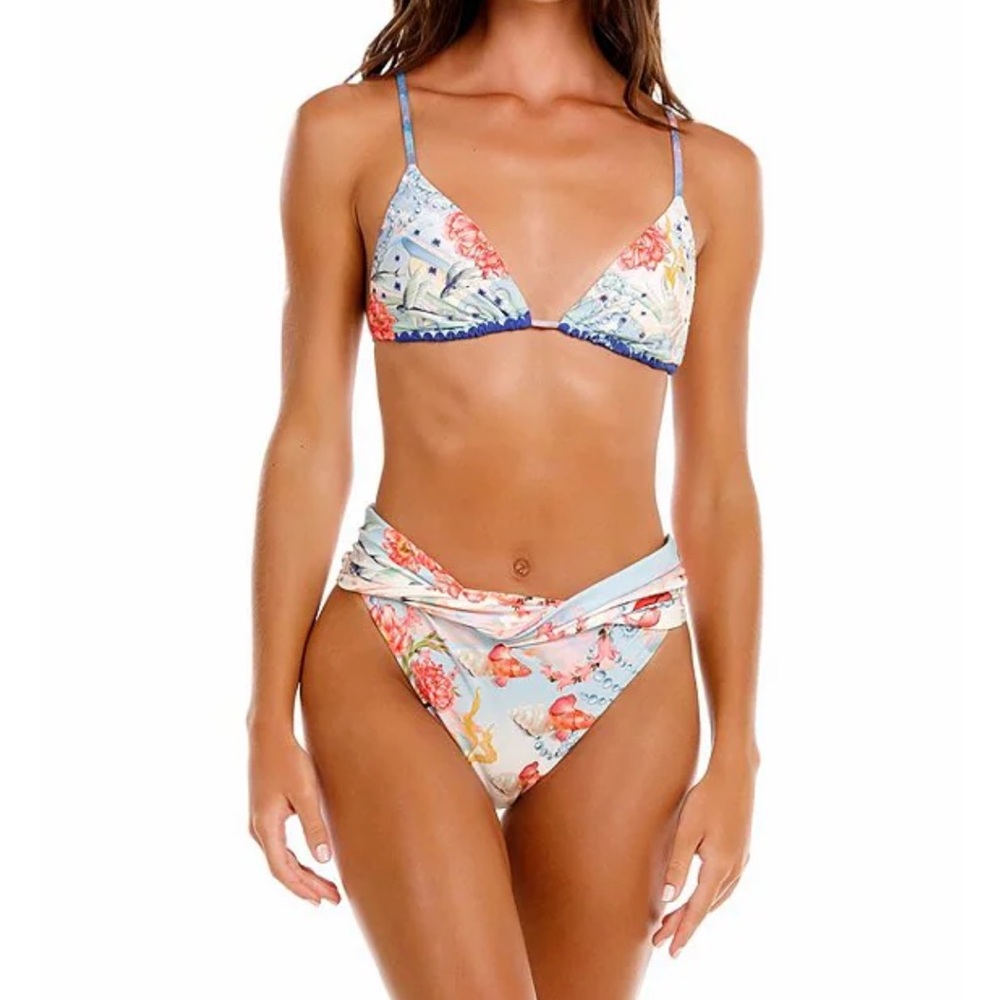 Agua Bendita Lily nacar bikini bottom
